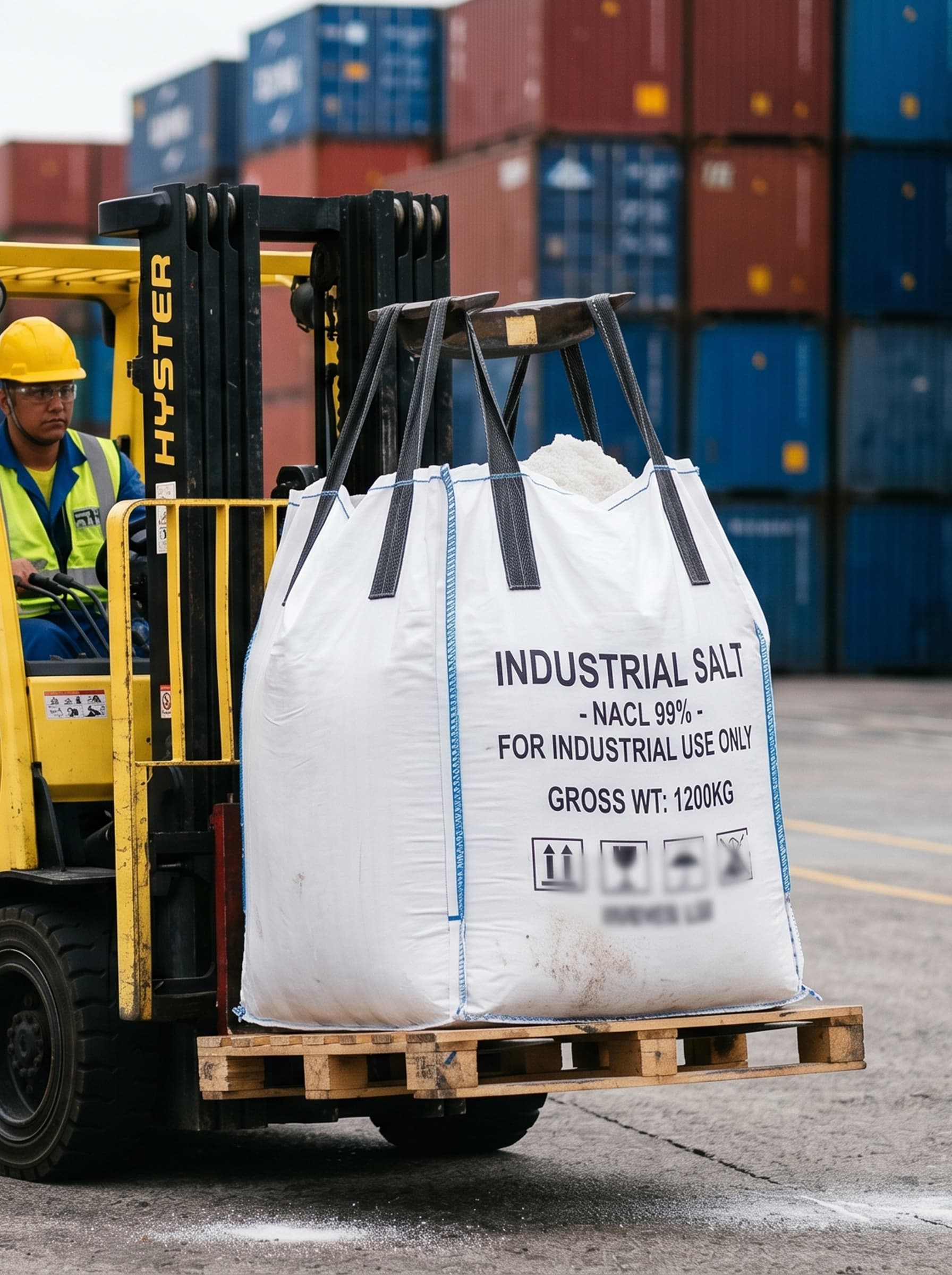 Industrial mineral salt